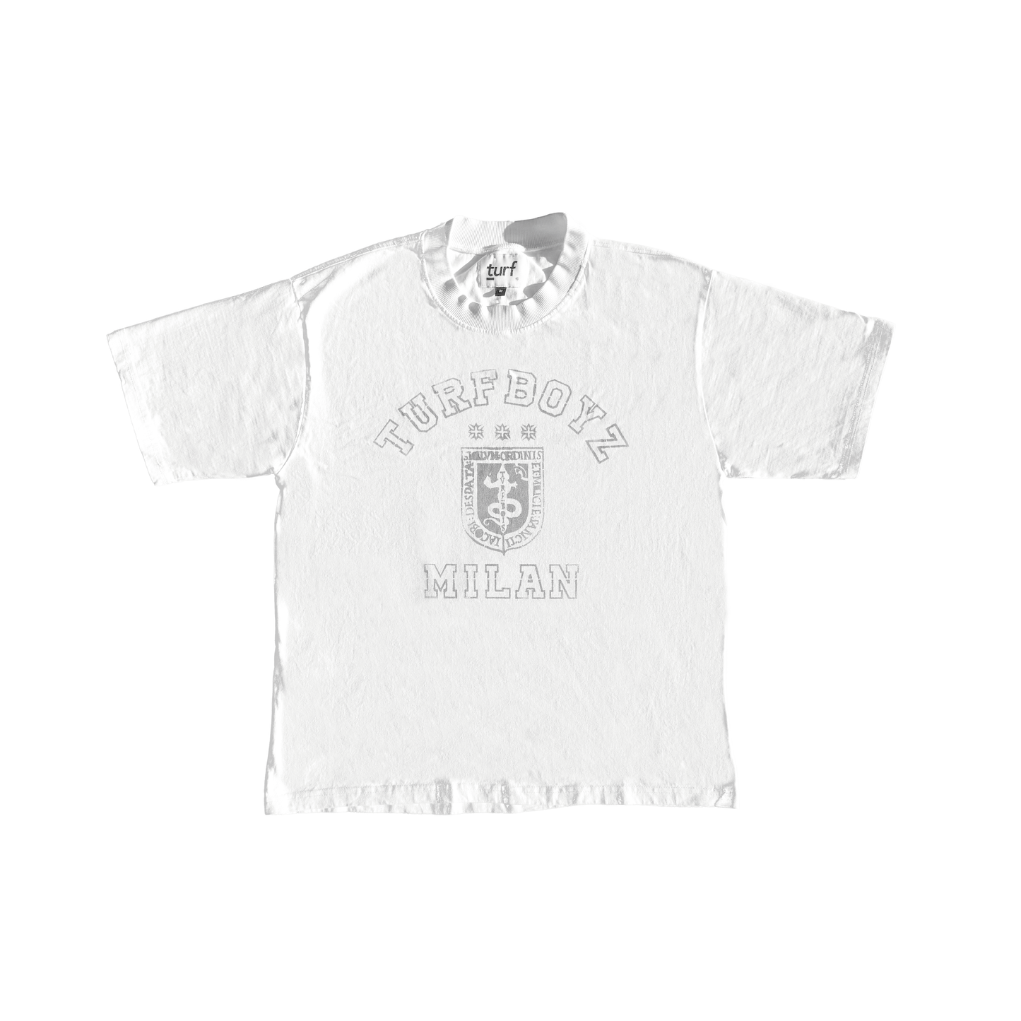 TURFBOYZ WHITE T-SHIRT