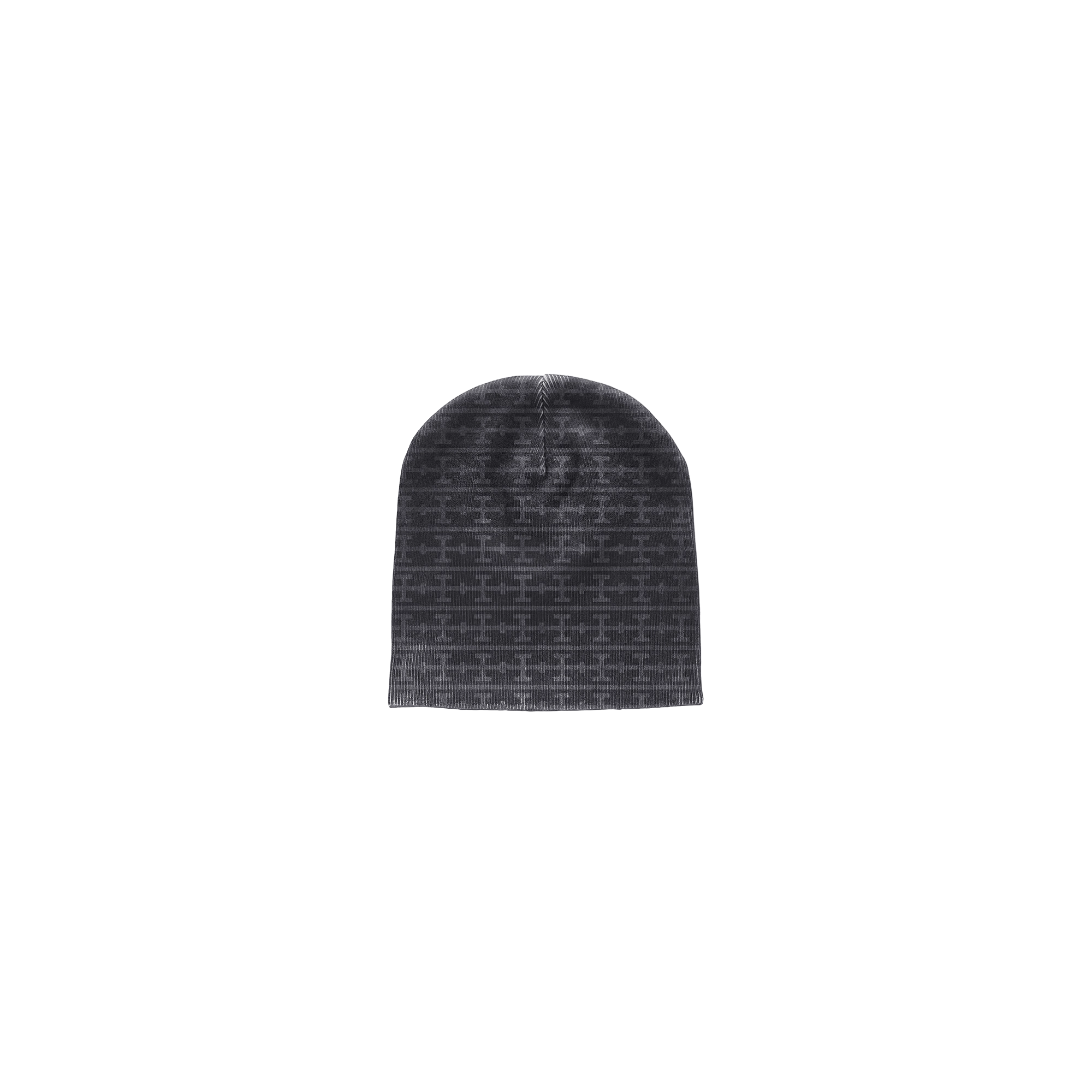 Monogram Beanie Black